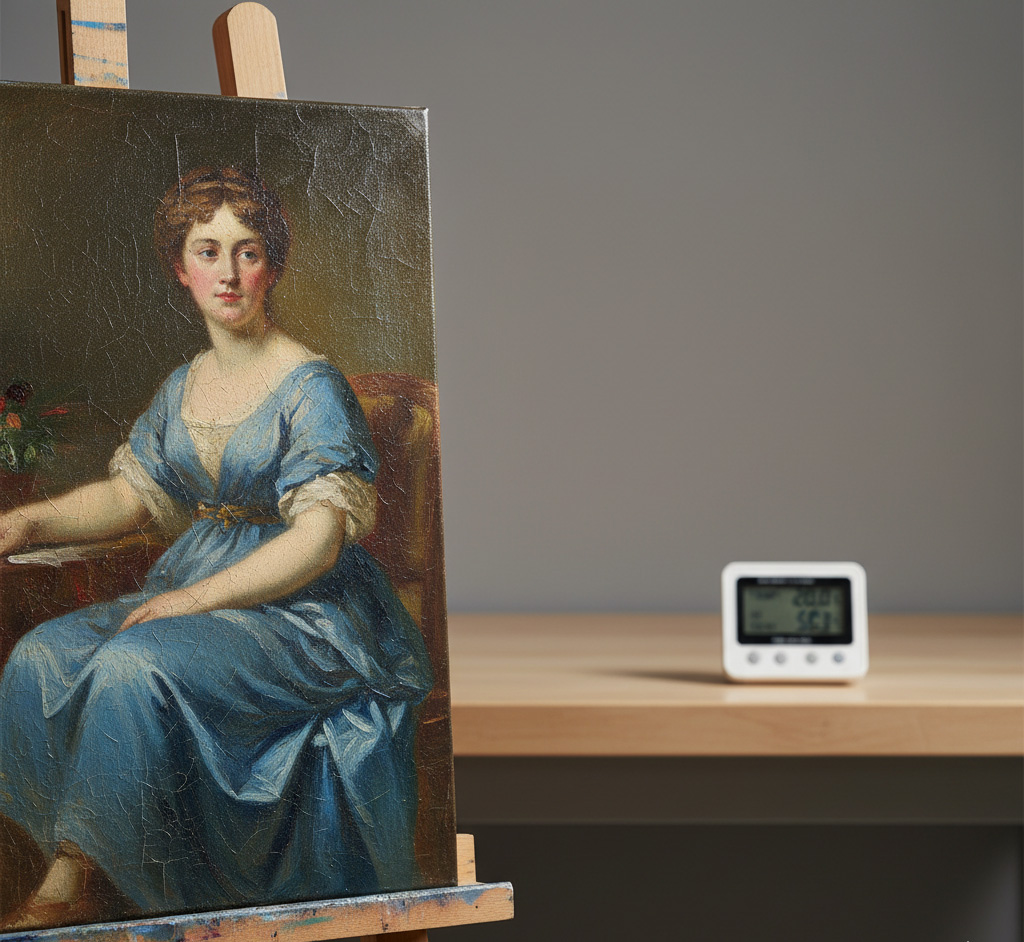 Oil Paint Cracking: Moisture, Canvas, and Best Practices – Painting ...