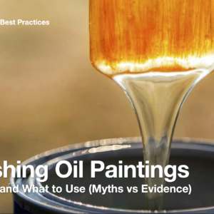 Varnishing Oil Paintings: When, Why, and What to Use (Myths vs Evidence)